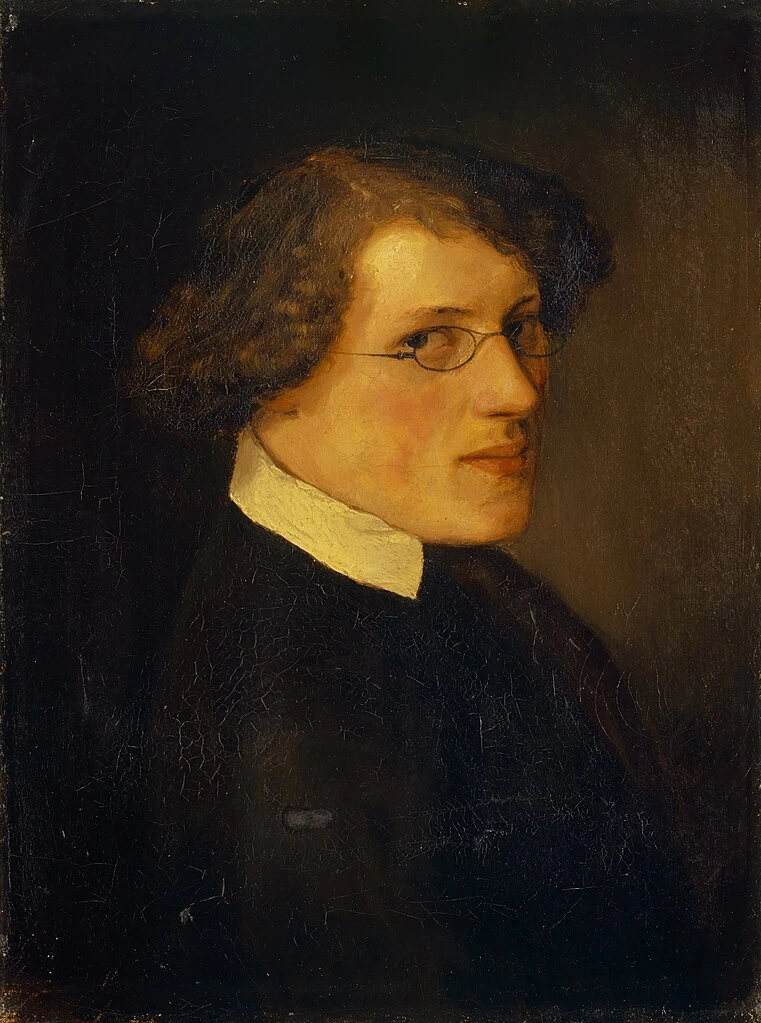 Ritratto di Jakob Mähly da studente - Museo d'Arte, Basilea